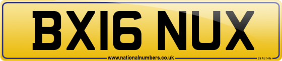 BX16 NUX