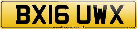 BX16 UWX