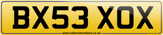 BX53 XOX