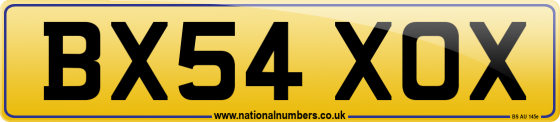 BX54 XOX
