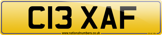 C13 XAF