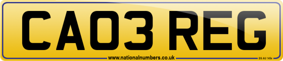 CA03 REG