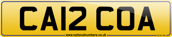 CA12 COA
