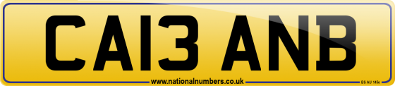 CA13 ANB