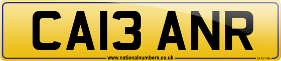 CA13 ANR