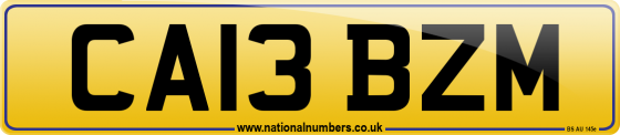CA13 BZM