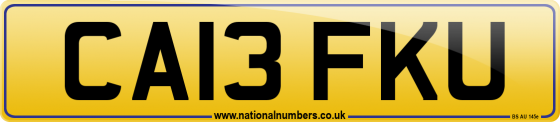 CA13 FKU