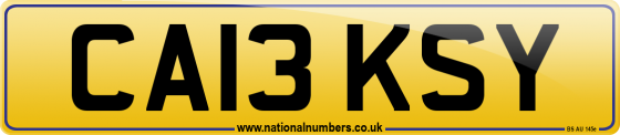 CA13 KSY