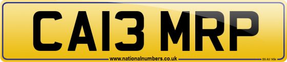 CA13 MRP