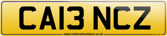 CA13 NCZ