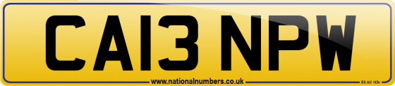 CA13 NPW