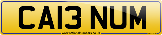 CA13 NUM