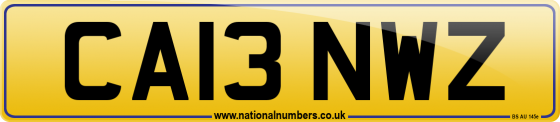 CA13 NWZ