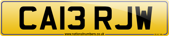 CA13 RJW