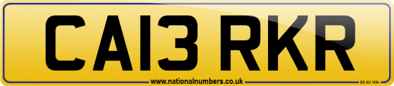 CA13 RKR