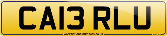 CA13 RLU