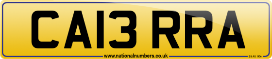 CA13 RRA