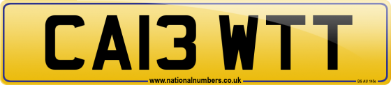 CA13 WTT