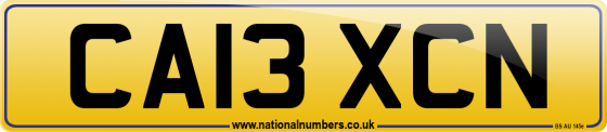 CA13 XCN