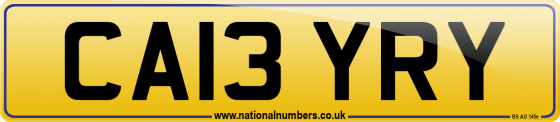 CA13 YRY