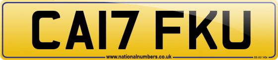 CA17 FKU