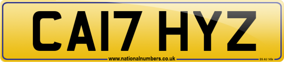 CA17 HYZ