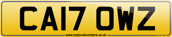 CA17 OWZ