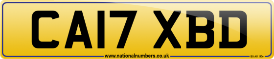 CA17 XBD