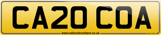 CA20 COA