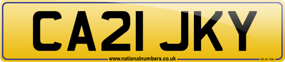 CA21 JKY