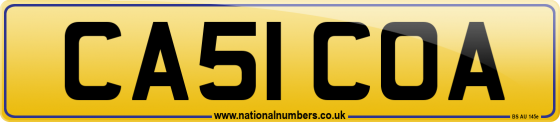 CA51 COA