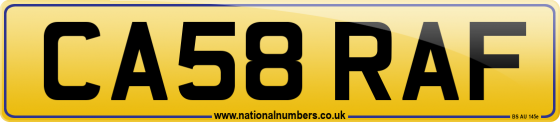 CA58 RAF