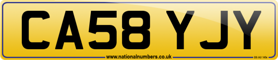 CA58 YJY