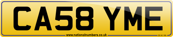 CA58 YME