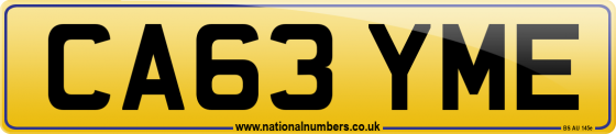 CA63 YME