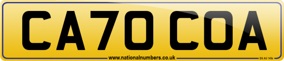 CA70 COA