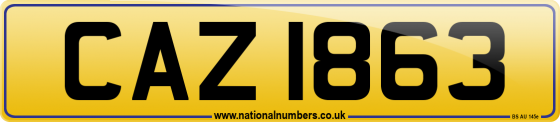 CAZ 1863