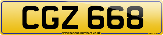 CGZ 668