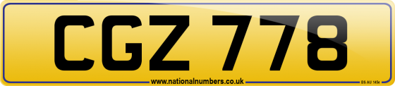 CGZ 778