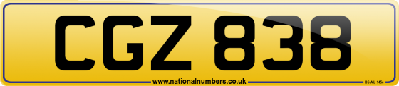 CGZ 838