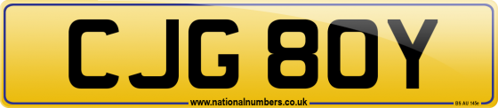 CJG 80Y