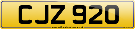 CJZ 920