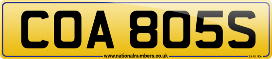 COA 805S