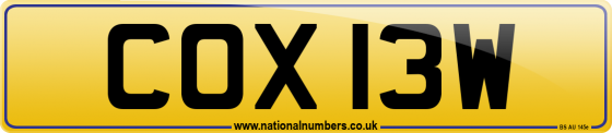COX 13W
