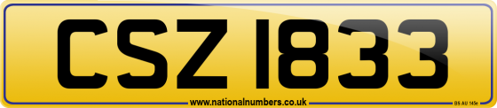 CSZ 1833
