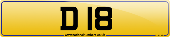 D 18
