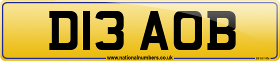 D13 AOB