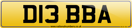 D13 BBA