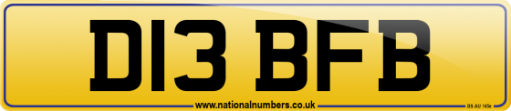 D13 BFB