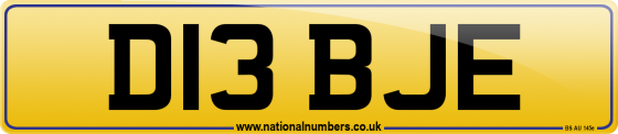 D13 BJE